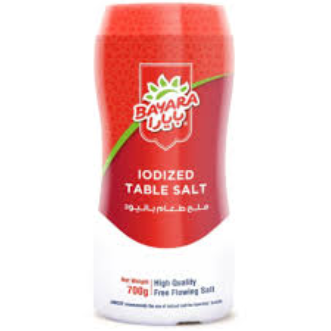 BAYARA IODIZED TABLE SALT 700G